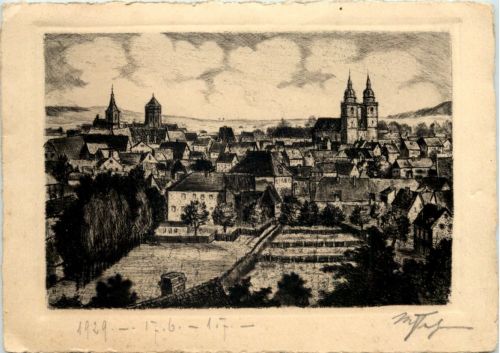 Bayreuth - Radierung