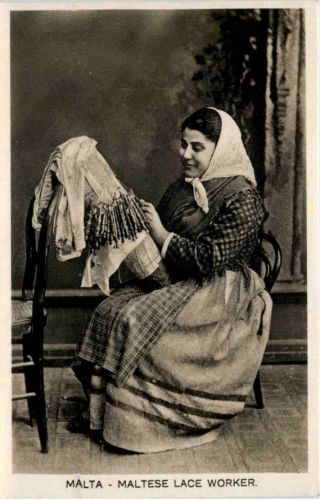 Malta - Maltese Lace Worker