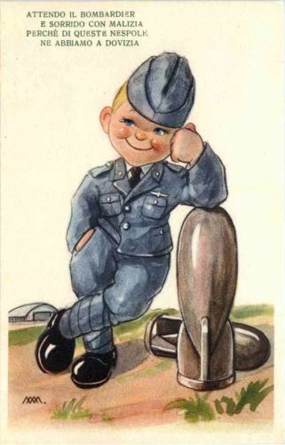 Attendo il Bombardier Humor - Italia - Humor - Militaria