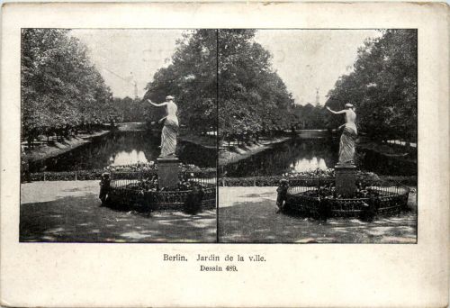 Berlin - Jardin de la ville - Stereo