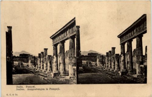 Ausgrabungen in Pompei - Stereo