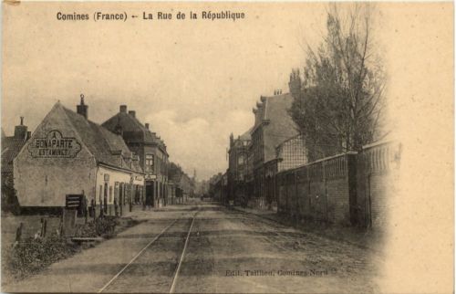Comines - La Rue de la Republique