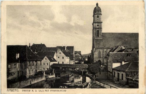 Amberg - Partie an der Vils