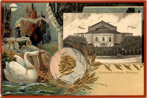 Bayreuth - Bühnenfestspiel - Litho