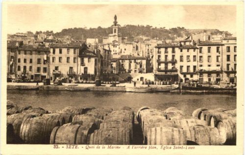 Sete, Quai de la Marine