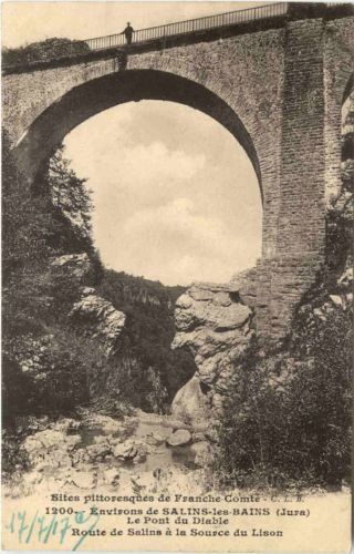 Environs de Salins-les-Bains, Le Pont du Diable