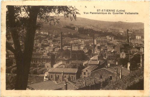 Saint-Ettiene, Vue Panoramique du Quartier albenoite