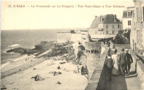 St. Malo, La Promenade sur les Remparts
