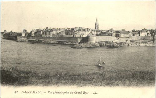 St. Malo, Vue generale prise du Grand Bey