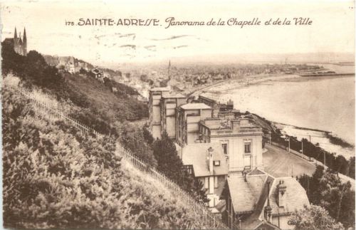 Sainte Adresse, Panorama de la Chapelle et de la Ville