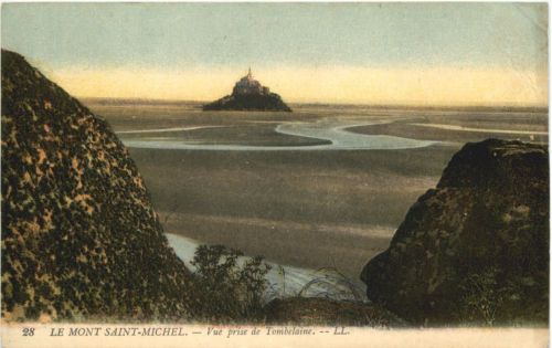 Le Mont Saint-Michel, Vue prise de Tombelaine