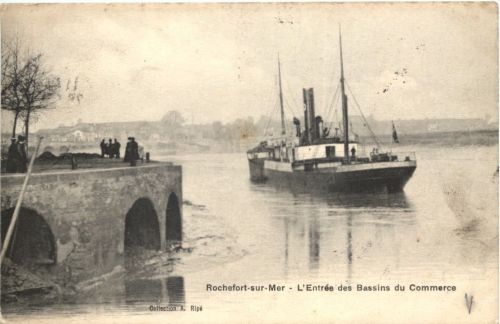 Rochefort-sur-Mer, LÈntree des Bassins du Commerce