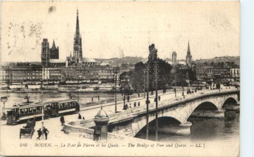 Rouen, Le Port de Pierre et les Quais