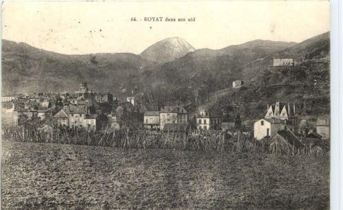 Royat, dans son nid