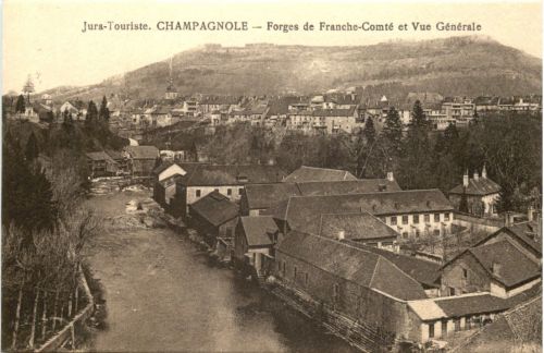 Champagnole, Forges de Franche-Comte et Vue Generale