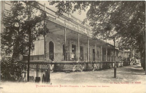 Plombieres-Les-bains, La Terrasse du Casino