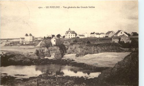 Le Pouldu, Vue generale des Grands Sables