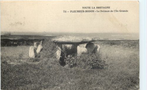 Pleumeur-Bodon, Le Dolmen de I`lle Grande