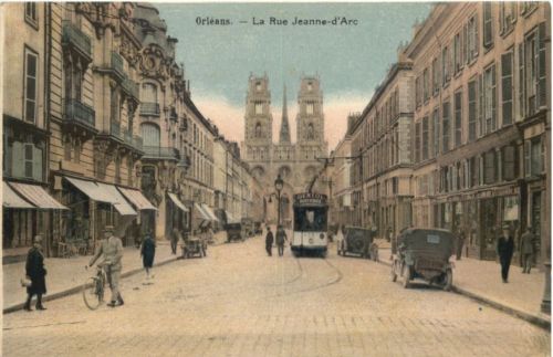 Orleans, La Rue Jeanne-DÀrc