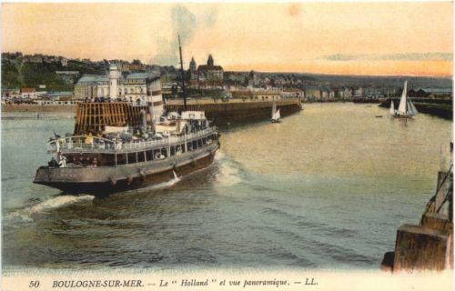 Boulogne-sur-mer, Le Holland et vue panoramique