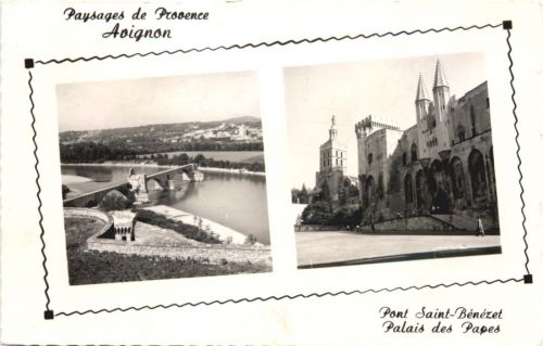Avignon, Pont Saint-Benezet, Palais des Papes