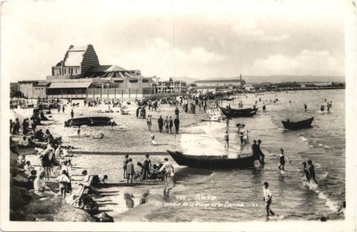 Sete, Ensemble de la Plage et le Casino