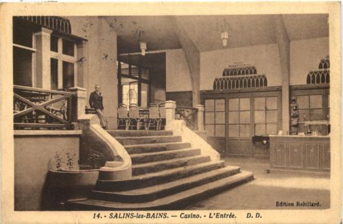 Salins les Bains, Casino - LÈntree