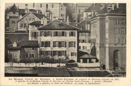 Saint-Etienne, La Maison Clavet de Brenles