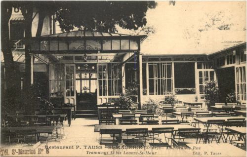 St-Maurice, Restaurant P. Tauss