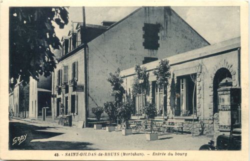 St-Gildas-de-Rhuys, Entree du bourg