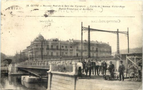 Cette, Nouveau Pont de la Gare des Voyageurs