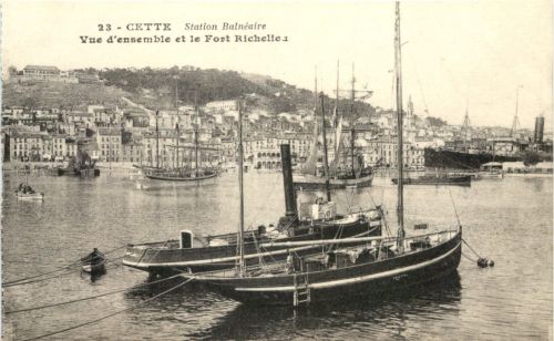 Cette, Vue dènsemble et le Fort Richellet