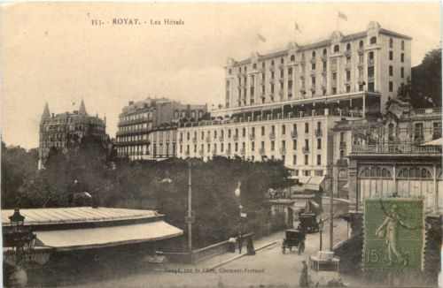 Royat, Les Hotels