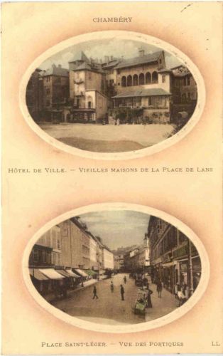 Chambery, Hotel de Ville, Place Saint-Leger