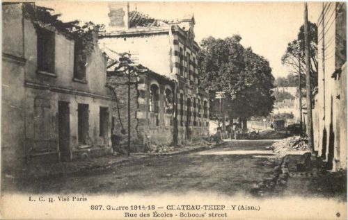 Chateau-Thierry, Rue des Ecoles