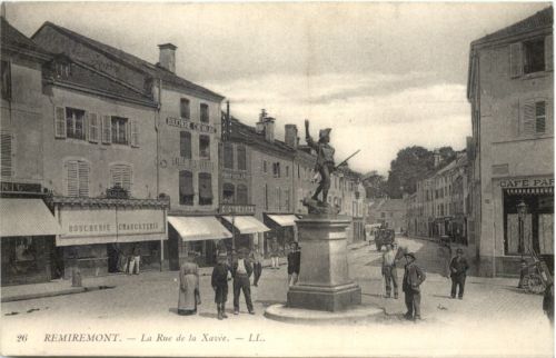 Remiremont, La Rue de la Xavee