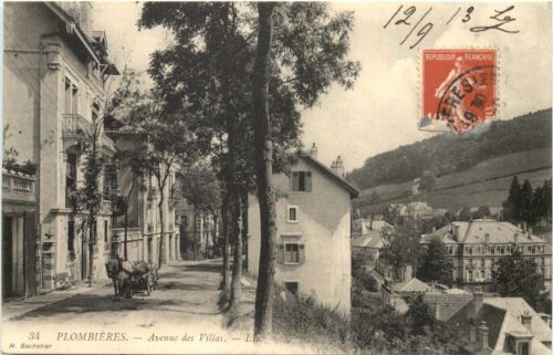 Plombieres-Les-bains, Avenue des Villas