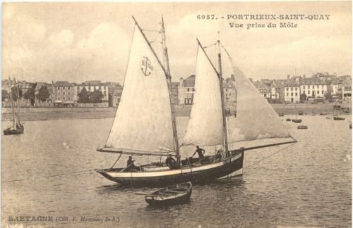 Portieux-Saint-Quay, Vue price du Mole