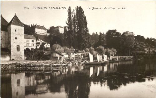 Thonon les bains, Le Quartier de Rives