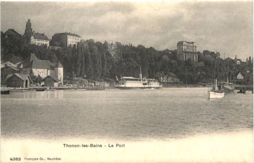 Thonon les bains, Le Port
