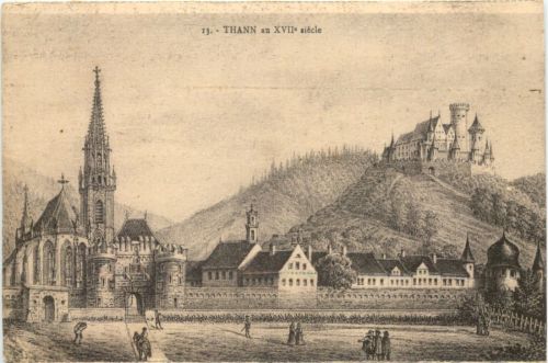 Thann, au XVII siecle