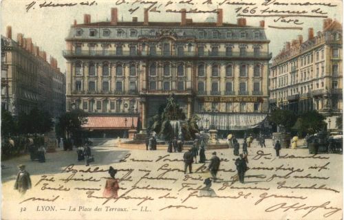 Lyon, La Place des Terraux