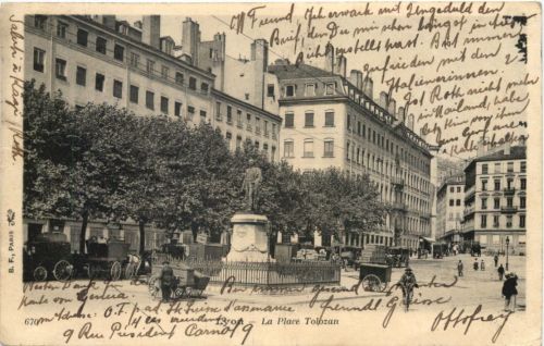 Lyon, La Place Tolozan