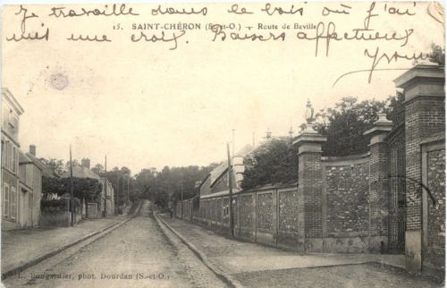 Saint-Cheron, Route de Beville