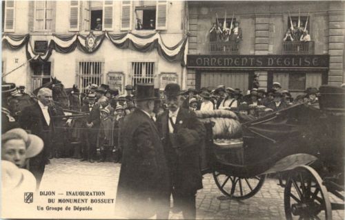 Dijon, Inauguration du Monument Bossuetds