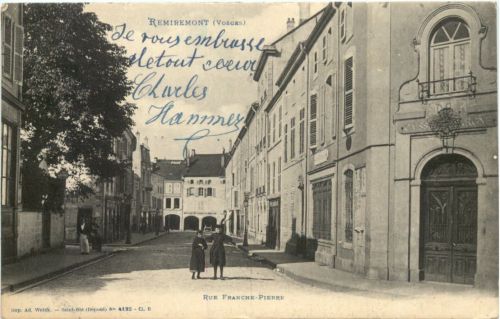 Remiremont, Rue Franche-Pierre