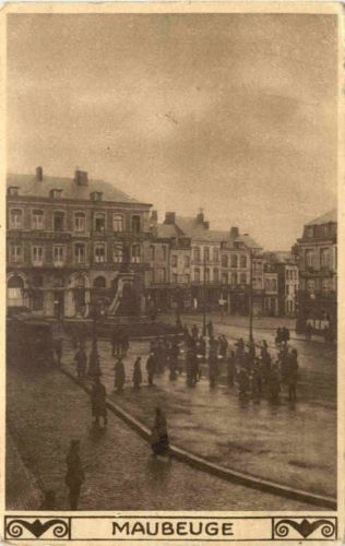 Maubeuge - Feldpost Landsturm Inf Ers Batl