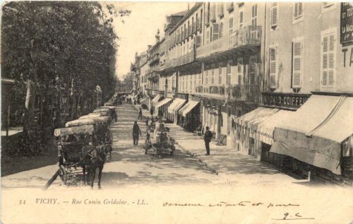 Vichy - Rue Cunin Gridaine