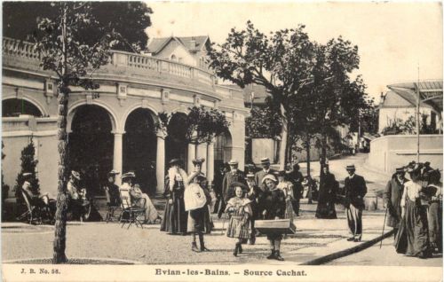 Evian les Bains - Source Cachat