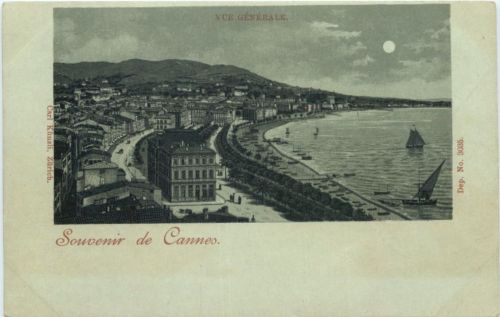 Souvenir de Cannes - Litho